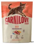 Kuiv kassitoit Carnilove True Fresh veiseliha steriliseeritud kassidele, 400 g