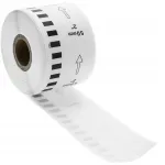 Brother QL DK-22223 kleebiv lint, 50 mm x 30,48 m, ilma hoidikuta