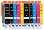 Canon Pixma IP7250, MG5650, MG5550 XXL tindikassetid, 10 tk