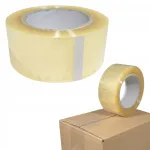 L&auml;bipaistev kleepuv pakendusteip, 150 m x 48 mm, 1 tk
