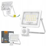 LED halogeenne valgusti liikumisanduriga 30W ilmastikukindel valge