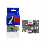 Isekleepuv lint Brother TZe-451, 24 mm, 8 m, punane musta tekstiga