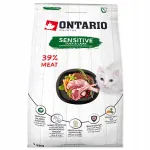 ONTARIO Sensitive Duck kuiv kassitoit 2kg