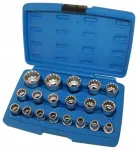 Otsikute komplekt VARIO-PLUS 1/2&Prime;, 19 tk