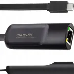 USB Type-C kuni RJ45 v&otilde;rgukaart, 1 Gb/s