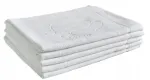 Vannitoa mattide komplekt hotellidele, valge, 50x70 cm, 400 g, 5 tk