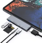 HDMI adapter 4K, USB 3.0, heli pesa ja m&auml;lukaardi lugejaga, 3,5 mm