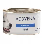 Koerte konservtoit Addvena Moist Pure Turkey, 410 g