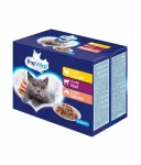 PREVITAL konservtoit kassidele veise-, kana- ja l&otilde;helihaga, 12 x 100 g