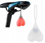 Jalgratta tuled Heart Eggs silikoonist LED, patareidega