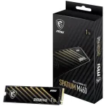 MSI SPATIUM M460 1TB M.2 PCIe4 SSD ketas 5000/4500 MB/s