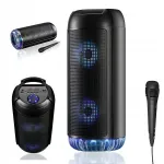Kaasaskantav Bluetooth helik&otilde;lar Partybox, 30 W, must, mahukas aku