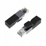 V&auml;line v&otilde;rgukaart RJ45 kuni USB-C, 1000 Mbps