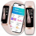 Naiste nutikell, AMOLED-ekraan, veekindel, spordiks