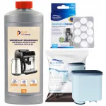 Saeco Philips espresso kohvimasina puhastuskomplekt koos katlakivieemaldustablettidega ja filtriga