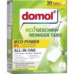 Domol 3in1 n&otilde;udepesutabletid, 30 tk, ECO, l&auml;iget andev ja soolaga, Saksamaa