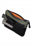Alpaka Zip Pro Organizer pinal kleebisega, tume roheline