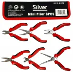 Mini tangide komplekt 6 tk 125 mm SilverTools