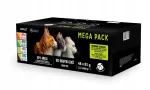Koeratoit PET REPUBLIC lihaste ja kalamaitsetega kastmes, 48 x 85 g