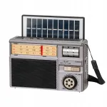 Kaasaskantav FM raadio Kruger&Matz p&auml;ikeseakuga, Bluetooth, AUX