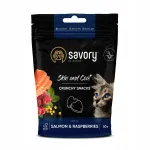 Savory Skin&Coat kassimaiused l&otilde;he ja vaarikatega, 50 g