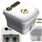 SHIATSU jalamassager h&uuml;dromassaažiga, soojendusega, kokkupandav, 15 l, 520 W