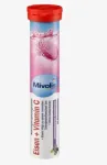 Mivolis raud-vitamiin C effervesentsed tabletid 82g, musts&otilde;stra maitse, Saksamaa, 20 tk