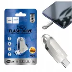 Hoco Mini Dual 128 GB USB 3.0 (USB A + USB C) m&auml;lupulk