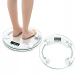 Vannitoakaalud klaasist LCD-ekraaniga, kuni 180 kg