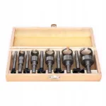 Puidu puuride ja freeside komplekt 10 tk, 15-35 mm KD979