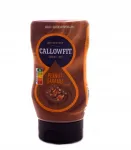 Siirup CallowFit, 300 ml, madala kalorisisaldusega, ilma lisatud suhkruta, maap&auml;hkli- ja karamellimaitseline