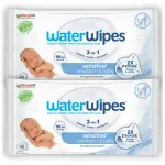 WaterWipes BIO niisked salvr&auml;tid, 2x40 tk, 99,9% vesi