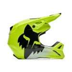 Motorratturi kiiver FOX V1 Shield, fluor kollane, XL