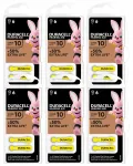 DURACELL ACTIVair 10 PR70 kuuldeaparaadi patareid, 36 tk