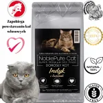 NoblePure kuiv kassitoit, h&uuml;poallergeenne, kalkuni- ja kanalihaga, 5 kg