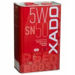 XADO Red Boost 5W50 SN/CF A3/B3/B4 mineraalne mootori&otilde;li, 4 l, keraamika ja revitalisaatoriga