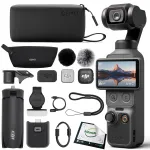 Tegevuskaamera DJI Osmo Pocket 4 Creator 107 GB m&auml;luga ja DJI Mic 3-ga