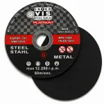 &Otilde;huke metallil&otilde;ikeketas roostevabale terasele 125mm / 1.0mm INTER-VIS Platinum