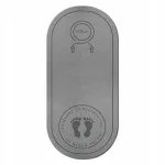 TPE spordimatt, libisemiskindel, hall, 6 mm
