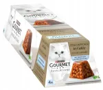 GOURMET Revelations kassitoit valge kalaga želees, 4 x 57 g