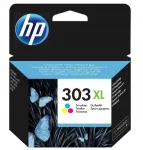 HP 303XL v&auml;rviline tindikassett, sobib Envy Inspire 6200, 7200, 7220, 7220e printeritele