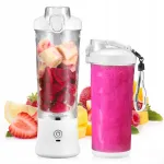 Kaasaskantav akutoitega mahlapressiga blender 600 ml