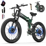 LANKELEISI elektrijalgratas, 2000W, 17,5Ah, 120 km, laiad rehvid