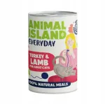 Animal Island niiske kassitoit kalkuni- ja lambalihaga, 400 g