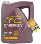 Mootori&otilde;li MANNOL Energy 5W-30, 4 l, 75114, tootmiskuup&auml;ev 07/2026