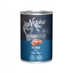 NEKKO MONOPROTEIN konserveeritud koeratoit forelliga, 400 g