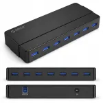 ORICO USB jagaja, 7x USB-A 3.0, 5 Gb/s, 12V toide, VL812 kiip, 1 m kaabel