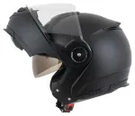 MTR Evo motorrattakiiver, pol&uuml;karbonaat, ABS, must matt, suurus L