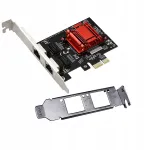 V&otilde;rgukaart PCIe kahe Intel Gigabit Ethernet portidega