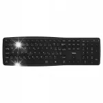Juhtmevaba ergonoomiline klaviatuur Yenkee, USB 2.4 GHz, Bluetooth v5